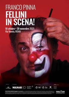 A Via Veneto, la mostra 'Fellini in scena!' celebra Franco Pinna e il regista dell'immaginario