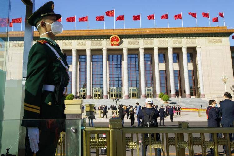 Pechino, Palazzo del popolo (Fotogramma/Ipa)