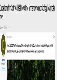 Vietnam: Ducati riapre a Hanoi con il nuovo showroom Ducati Vietnam 2.0