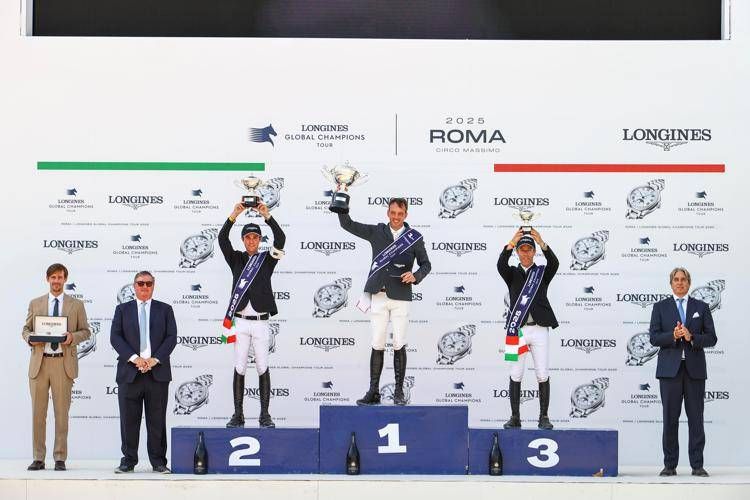 L'olandese Smolders trionfa al Global Champions Tour di Roma