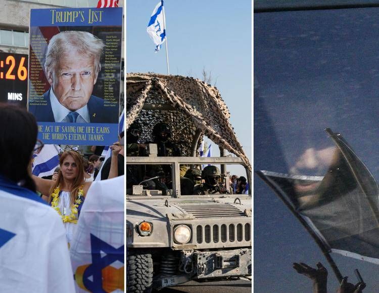 Il rilascio degli ostaggi - (Afp)