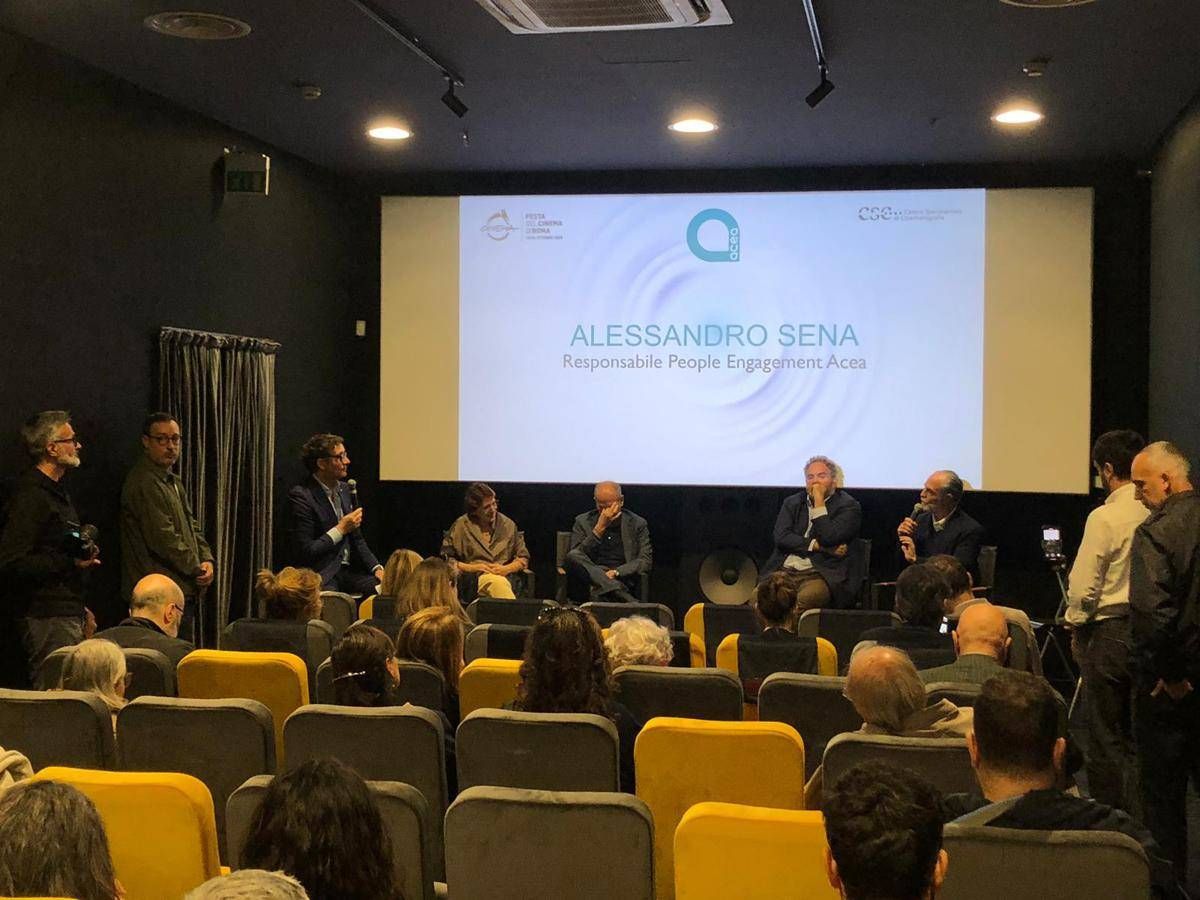 Acea rende protagonista l'acqua alla Festa del Cinema di Roma