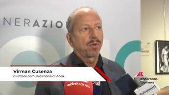 Cinema: Cusenza (Acea), 'cinema veicolo ideale per trasmettere valori dell'acqua'