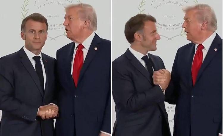 Macron e Trump