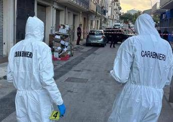 Carabinieri sul luogo dell'aggressione