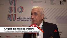 Angelo Domenico Perrini, Presidente Consiglio Nazionale Ingegneri 'su rischi idrogeologici prevenzione fondamentale'