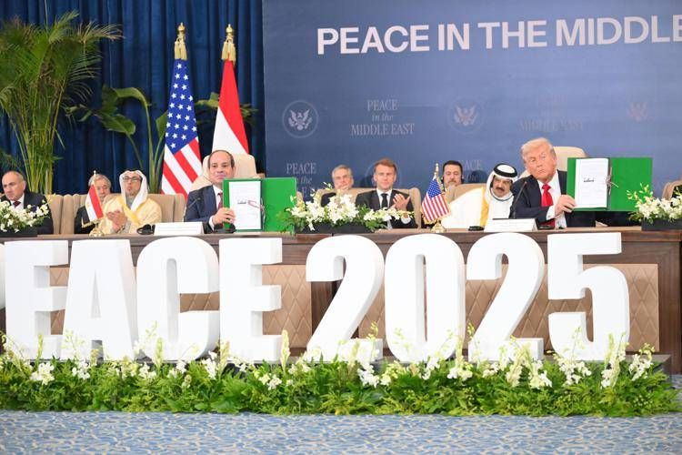 Sharm el-Sheikh, la firma dell'accordo di pace per Gaza - Ipa