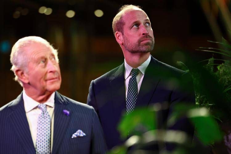 Londra, Re Carlo e il principe William insieme al Museo di storia naturale di Londra per il 'Countdown to COP30' -
<font dir=