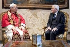 Papa Leone e Mattarella - Quirinale