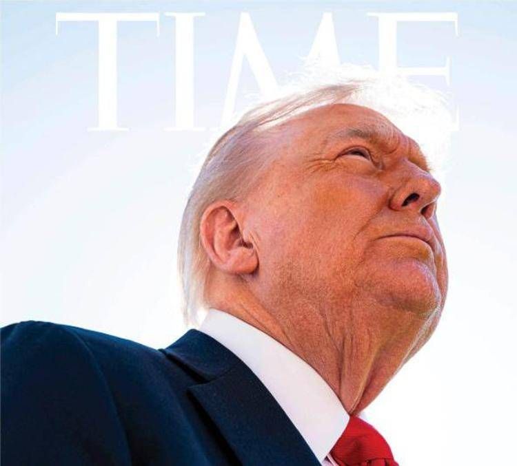 La copertina di Time