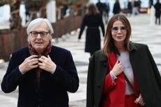 Vittorio Sgarbi e Sabrina Colle - Fotogramma /Ipa
