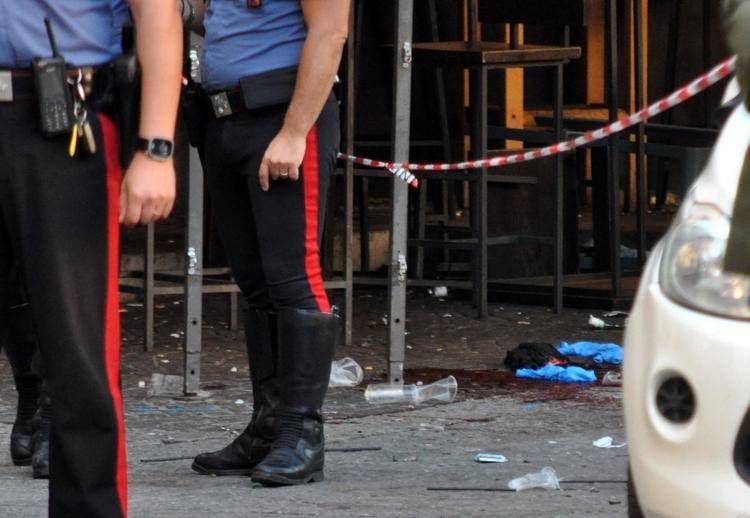 Palermo, il luogo dell'omicidio di Paolo Taormina - Fotogramma /Ipa