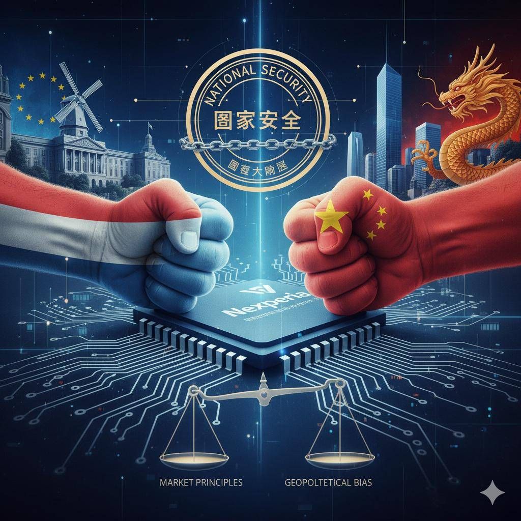 La reazione della Cina all'intervento olandese su Nexperia