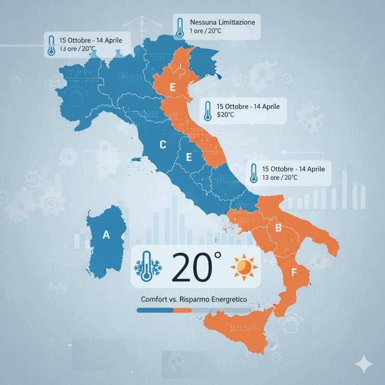 Termostato: il 16% degli italiani alza la temperatura di nascosto