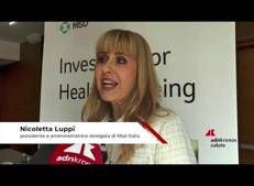 Farmaceutica: Luppi (Msd), 'prevenzione genera crescita economica e benessere sociale'