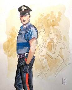 dal profilo Facebook di Milo Manara