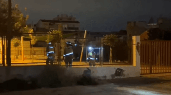 L'intervento dei vigili del fuoco - Instagram / @bomberosmurcia