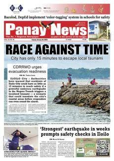 Philippines: Tsunami warning issued in Iloilo City following undersea earthquake