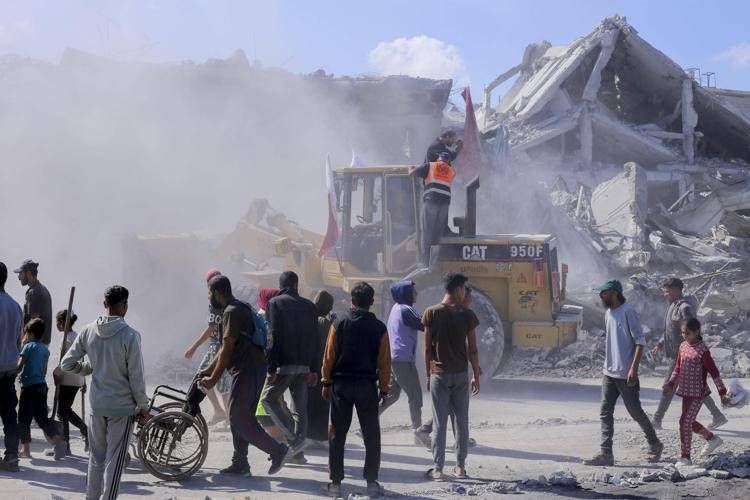 Rimozione delle macerie a Gaza - Fotogramma /Ipa