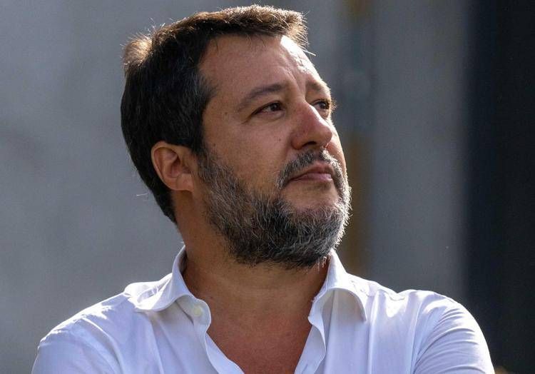 Italy's transport minister and anti-immigrant League party leader Matteo Salvini
