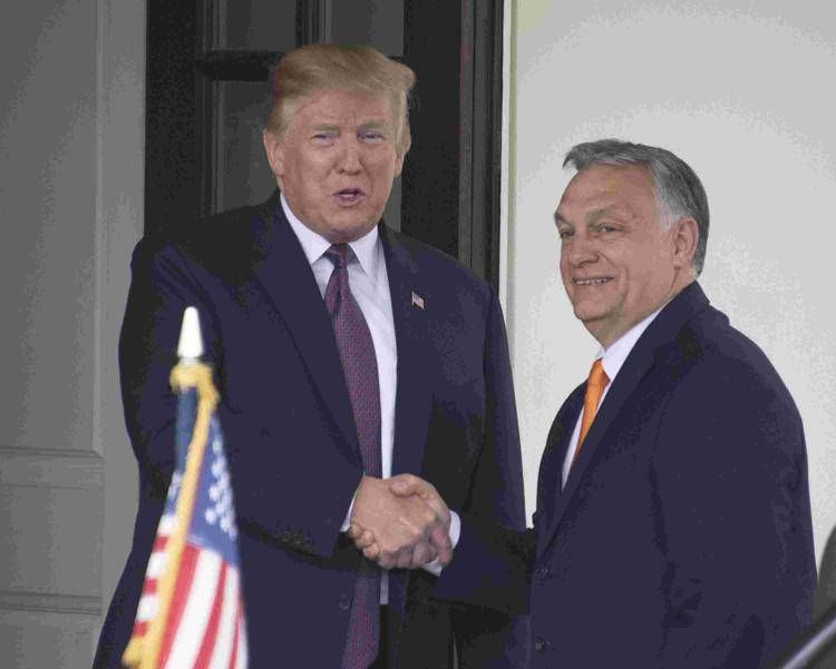 Donald Trump e Viktor Orban - IPA