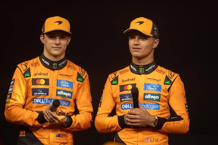 Oscar Piastri e Lando Norris - Ipa/Fotogramma