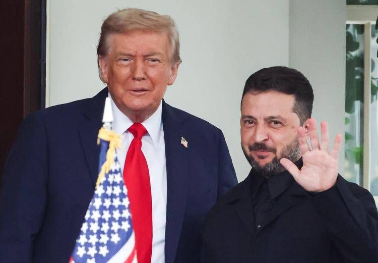 Trump e Zelensky