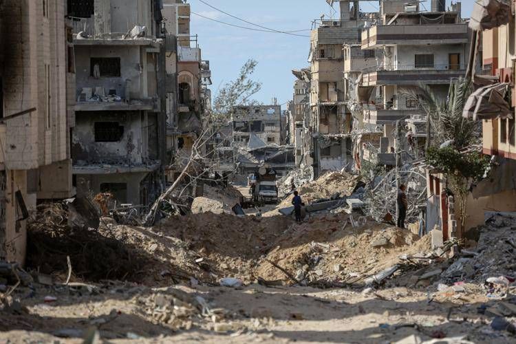 Macerie a Gaza - (Afp)