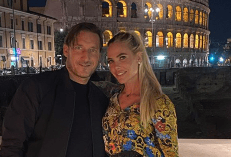 Totti e Ilary Blasi - Fotogramma/ipa
