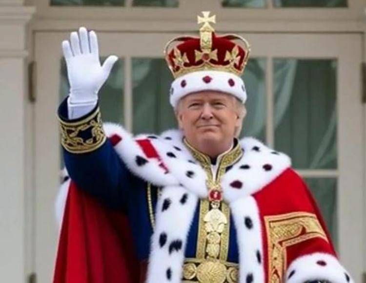 Trump in versione re