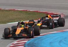 Lando Norris e Max Verstappen - Afp