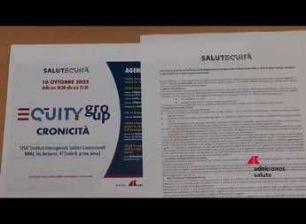 Sanità: Salutequità, malattie croniche al centro dell'equity group