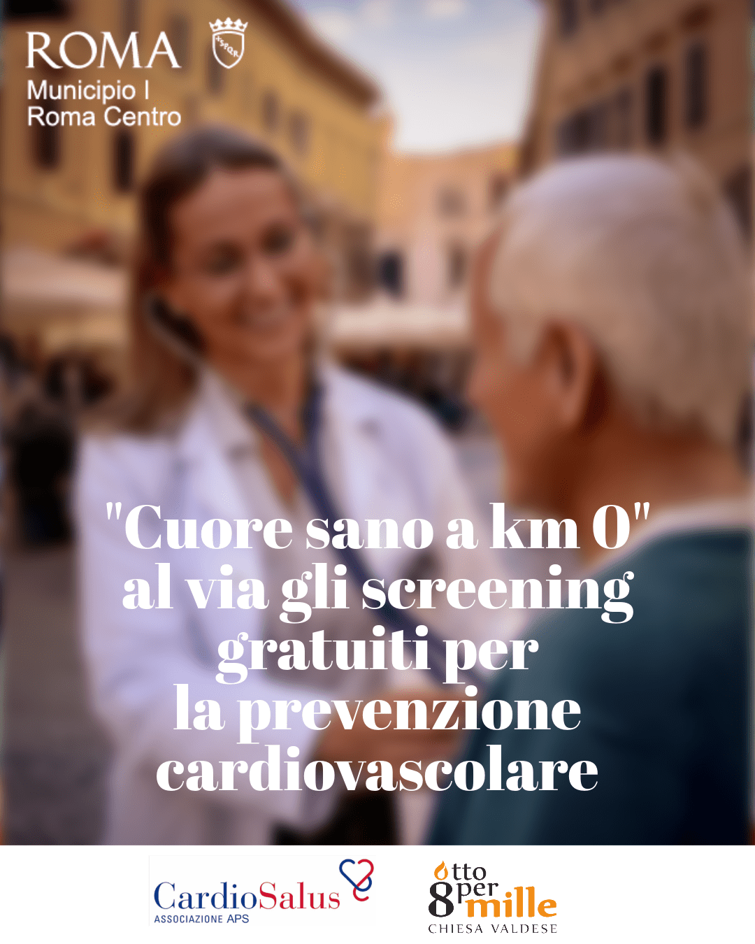 Al Municipio I Roma prosegue 'Cuore sano a Km 0', Bonaccorsi 'progetto unisce prossimità e diagnosi'