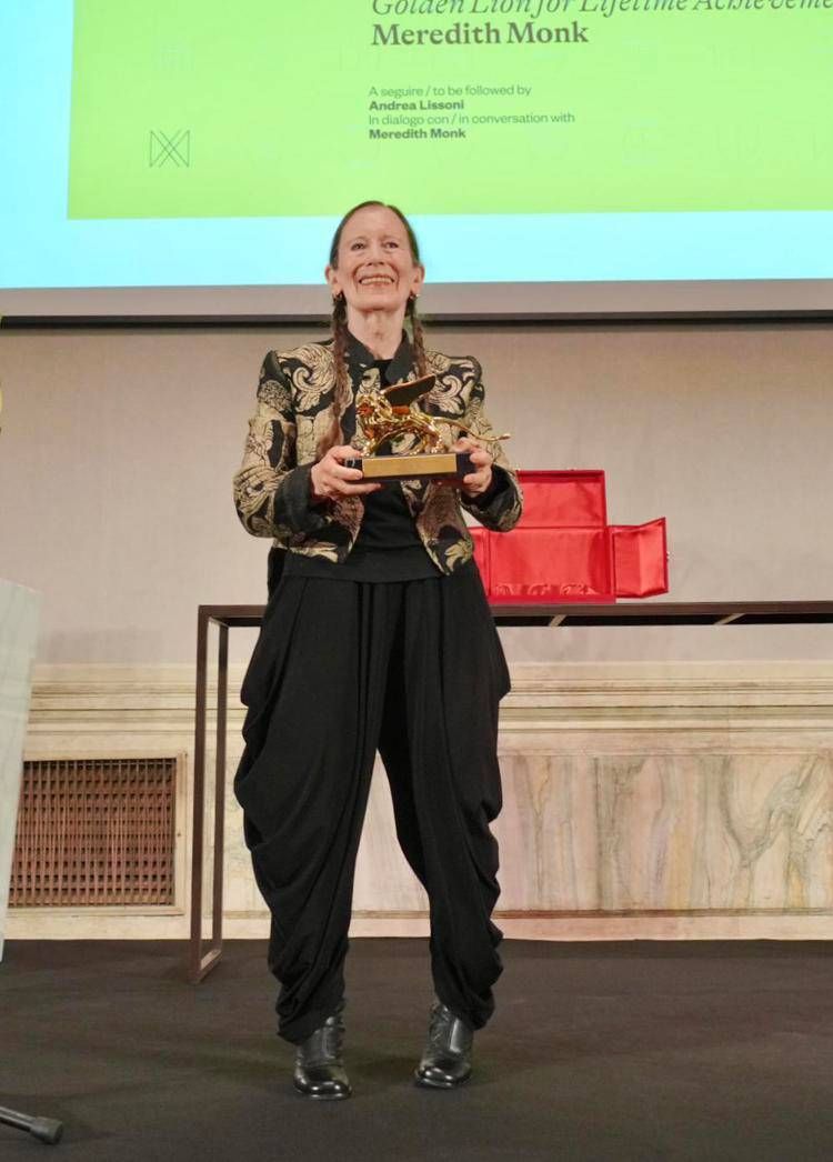 Meredith Monk Leone d'Oro alla carriera alla Biennale Musica