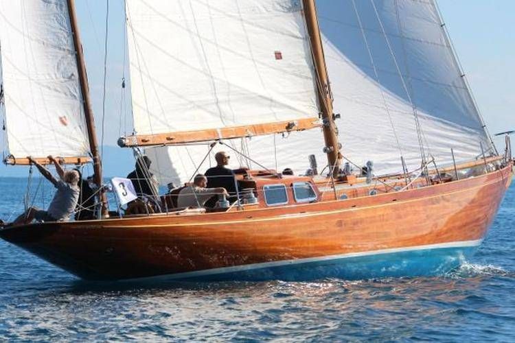 Ad Aleph (1951) il Trofeo Vele Storiche Viareggio