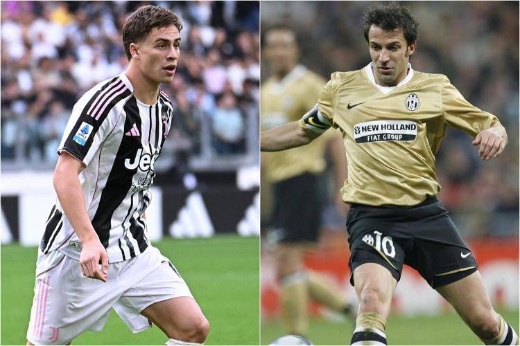 Kenan Yildiz e Alessandro Del Piero - Ipa/Fotogramma