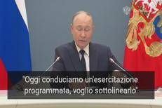 Russia, Putin annuncia esercitazioni nucleari - Video