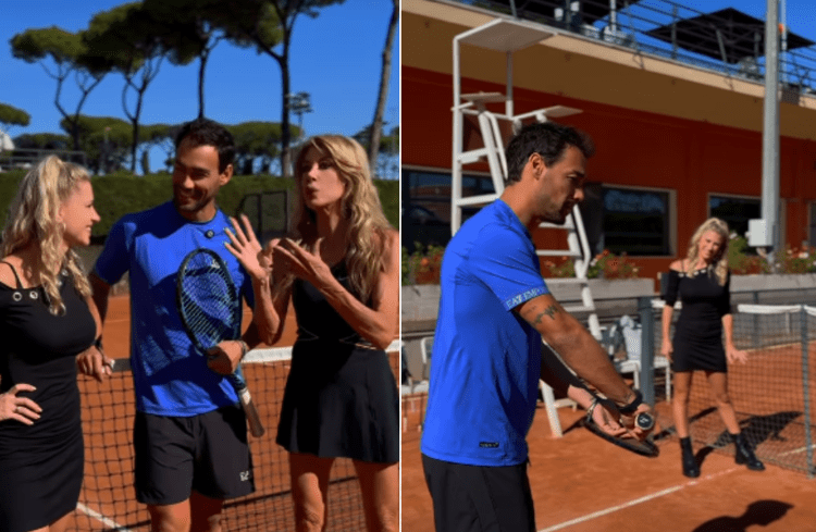 Giada Lini, Fabio Fognini e Gabriella Carlucci - instagram