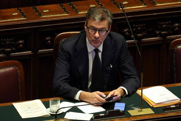 Il ministro dell'Economia, Giancarlo Giorgetti