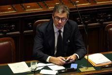 Il ministro dell'Economia, Giancarlo Giorgetti