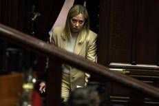 Giorgia Meloni oggi in Parlamento