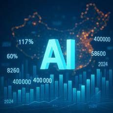 AI Cina: +117% crescita economia digitale e iniziativa 'AI Plus'