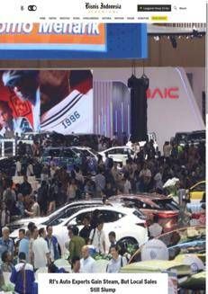 Indonesia: Auto exports rise despite falling domestic sales