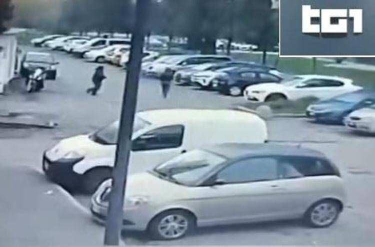 L'immagine dal video in esclusiva del Tg1