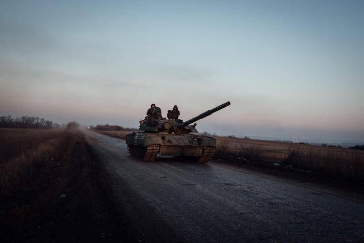 Tank in Ucraina - Afp