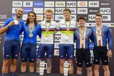 Lorenzo Bernard argento a mondiali paraciclismo su pista, Anvcg si congratula