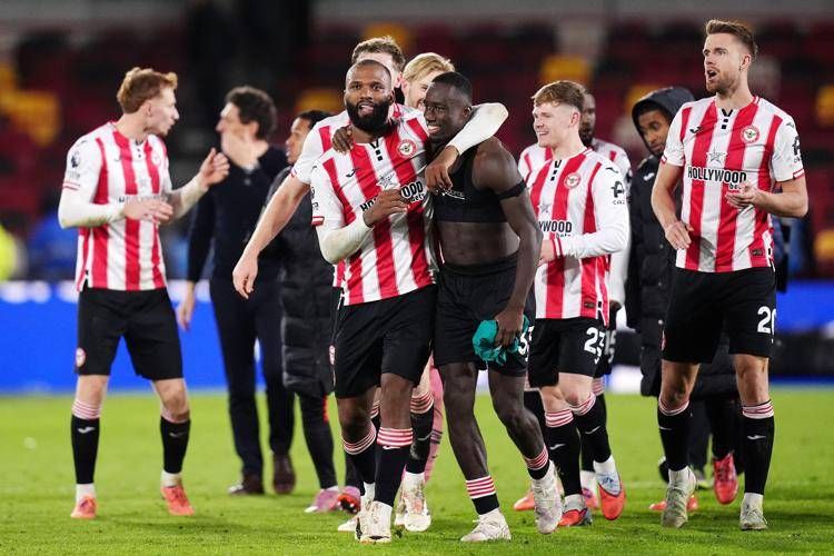 I giocatori del Brentford - (Ipa)