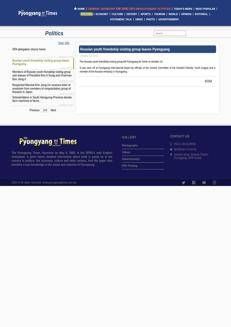 North Korea: Russian youth group concludes visit to Pyongyang