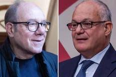 Carlo Verdone e Roberto Gualtieri (Fotogramma/Ipa)