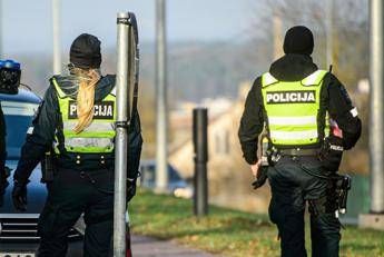 Polizia lituana - (Ipa)